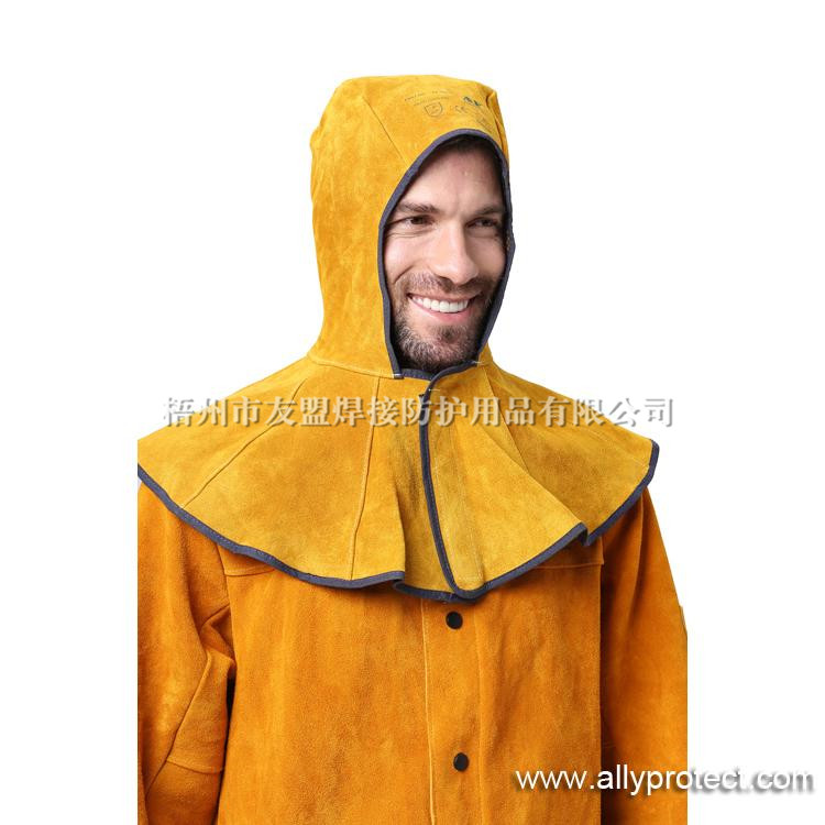 AP-3000Y 金黃色皮全護式焊帽